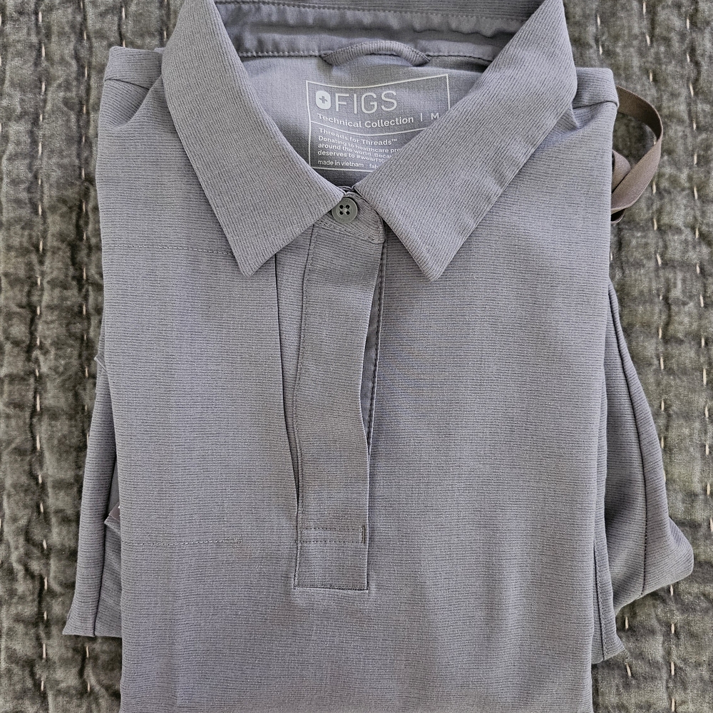 FIGS Women's Technical Collection Scrubs - Gray